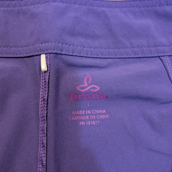 Prana Women's L At Sea Purple Board Shorts Outdoor - Picture 2 of 6